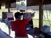 Bullseye Pistol shooting
